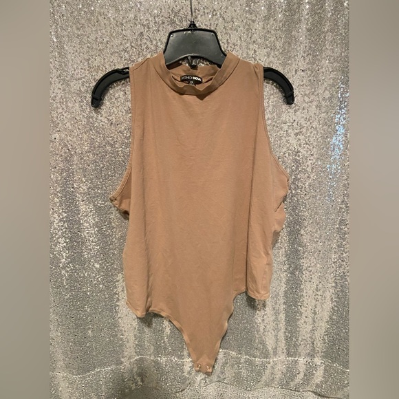 Tan Turtleneck Bodysuit - Picture 3 of 6